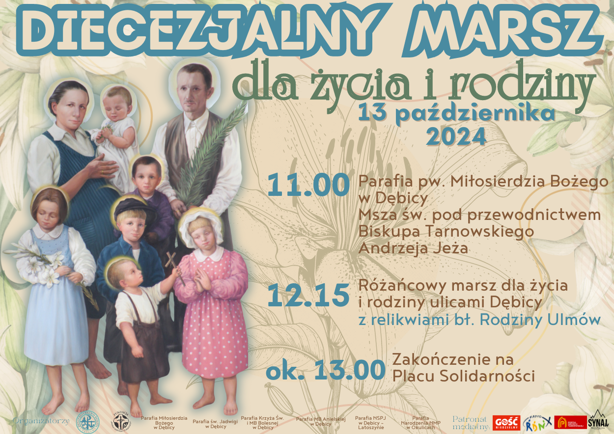 Diecezjalny Marsz dla życia i rodziny